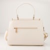 Buy Elegant Charm Handbag With Detachable Strap - Diamond White