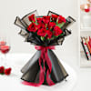 Shop Elegant Crimson Rose Bouquet