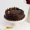 Buy Elegant Floral Bliss With Chocolate Cake