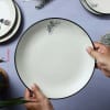 Buy Elegant Floral Ceramic Plates (Set of 6)