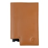 Elegant Genuine Leather Pop Up Card Holder - Tan Online