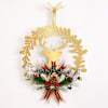 Elegant Handcrafted Metal Christmas Wreath Online