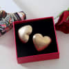 Shop Elegant Heart Shaped Earrings with Compact Mirror in Gift Box