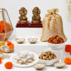 Elegant Idols And Treats Diwali Hamper Online