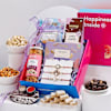 Elegant Kundan Rakhis And Indulgence Hamper Online
