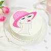 Gift Elegant Lady Cake For Her