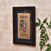 Gift Elegant Lady in Resting Time Wooden Framed Painting