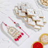 Elegant Mehrab Bhaiya Bhabhi Rakhi Combo Online