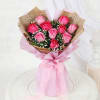 Elegant Pink Rose Bouquet Online