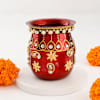 Gift Elegant Red Steel Karwa