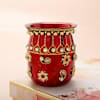 Elegant Red Steel Karwa Online