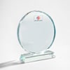 Elegant Round Crystal Trophy Online