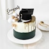 Shop Elegant Semi-Fondant Graduation Cake (1 Kg)