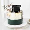 Elegant Semi-Fondant Graduation Cake (1 Kg) Online