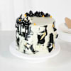 Gift Elegant Semi-Fondant Swirl Cake (1 Kg)