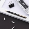 Buy Elegant & Stylish Black Ball Pen - Customized with Name