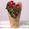 Elegant Valentine's Day Red Rose Plant Online