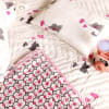 Buy Elephant And Hearts Print Baby Bedding (Set of 4)