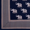 Shop Elephant Print Cotton Double Bedsheet