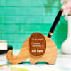Gift Elephant Shaped Birthday Personalized Mobile and Pen Holder