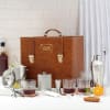 Elite Elegance Personalized Portable Bar Set - Tan Online