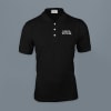 Embroidered Classic Polo T-shirt for Men (Black) Online