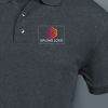 Buy Embroidered Classic Polo T-shirt for Men (Charcoal Grey)