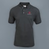 Embroidered Classic Polo T-shirt for Men (Charcoal Grey) Online