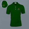 Embroidered Classic Polo T-shirt for Men (Forest Green) Online