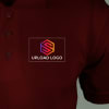 Buy Embroidered Classic Polo T-shirt for Men (Maroon)