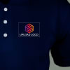 Gift Embroidered Classic Polo T-shirt for Men (Navy Blue)