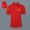 Embroidered Classic Polo T-shirt for Men (Red) Online