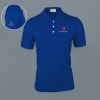 Embroidered Classic Polo T-shirt for Men (Royal Blue) Online