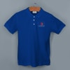 Shop Embroidered Classic Polo T-shirt for Men (Royal Blue)