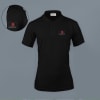Embroidered Classy Polo T-shirt for Women (Black) Online