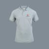 Embroidered Classy Polo T-shirt for Women (Grey Melange) Online
