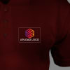 Gift Embroidered Classy Polo T-shirt for Women (Maroon)