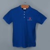 Shop Embroidered Classy Polo T-shirt for Women (Roayl Blue)