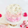 Buy Enchanting Blush Pink Cake For Daughters Day (1 Kg)