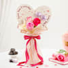 Gift Enchanting Valentine Floral And Treat Combo