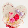 Buy Enchanting Valentine Floral And Treat Combo