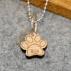 Buy Engraved Paw Shaped Pet Tag