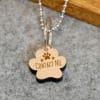 Shop Engraved Paw Shaped Pet Tag