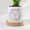 Buy Eternal Evergreen - Snake Plant With Pot - Personalized