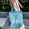 Shop Eternal Explorer Blue Tote Bag