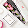 Gift Eternal Love Jewellery And Bouquet Combo
