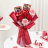 Eternal Love Personalized Fridge Magnets Bouquet Online