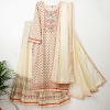 Ethnic Motifs - Printed Kurta With Skirt And Dupatta Online