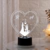 Gift Evergreen Love Personalized LED Lamp