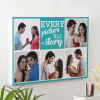 Gift Every Picture's a Story Personalized A3 Canvas